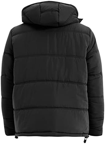 Jaqueta de casaco de inverno masculino da Xiaxogool Parka Hair Snow Snow Capuz de lã de lã de lã