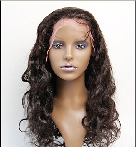 Alta Quanlity 10 Peruca de renda completa para a mulher negra Virgem indiana Remy Hair Human Body Wave