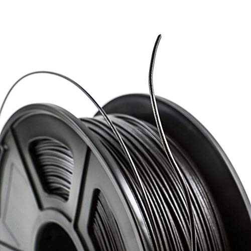 Filamento de fibra de carbono PETG, filamento de impressora 3D 1,75 mm, PETG+Fibra de Carbono