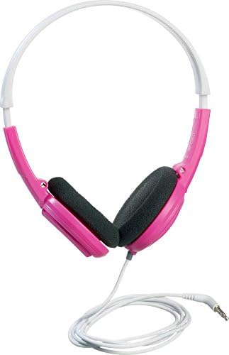 Design Go Kids 'Child Safe Headphones Pink, Tamanho único
