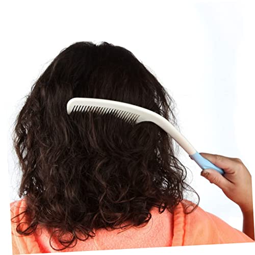 Manuse curva de pente curvo Kit de beleza Manuseio de plástico Ternos femininos Praço de pente de cabelo