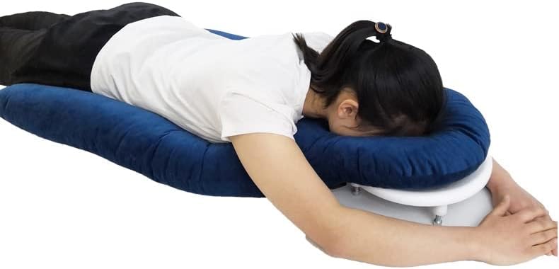 LQQSDPJ Pillow para baixo para posicionar a cabeça do sono travesseiro propenso para massagem cochilando