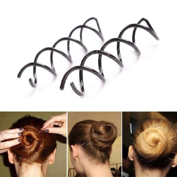 Meninas requintadas todos os tipos de cabelos de cabelos pernas acessórios de cabelo mulheres giro espiral para