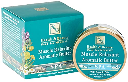 Manteiga aromática relaxante do músculo de saúde e beleza, 50 g