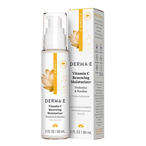 Derma-e Vitamina C Renovando hidratante-Creme de renovação facial e hidratante da pele-hidratante facial antienvelhecimento