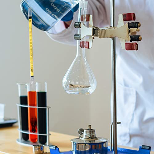 Medidor de álcool do hidrômetro, hidrômetro de álcool 0-200 Prova e hidrômetro Tralle, alcoólatra para