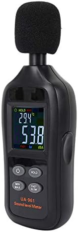 Som medidor de som Digital LCD Decibel medidor Detector Handheld com nível de medição Faixa de