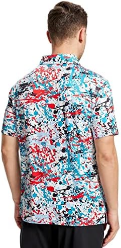 Camisas pólo para homens umidade wicking seco ajuste atlético Casual Casual Casual Camisa de Golfe