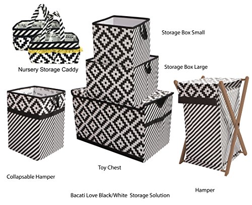 Bacati Love Diamonds/Stripes Kids Storage