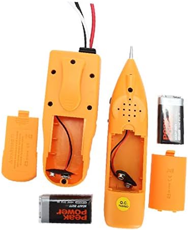 X-DREE WH806C LINGER LINGER Telefone RJ45 RJ11 Kit de rastreador de fio Ethernet LAN Testador de cabo (Cavo di Rete