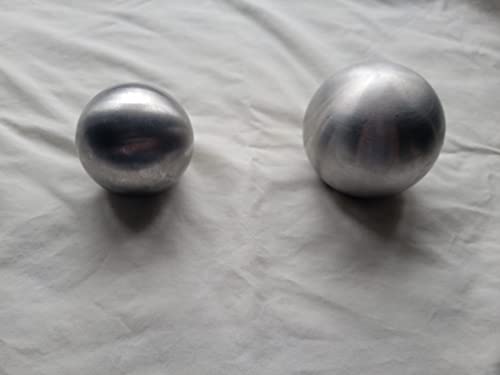 Enorme 8,8 libras - esfera de bola de tungstênio pura de Hamilton Tungsten. Metal de maior densidade