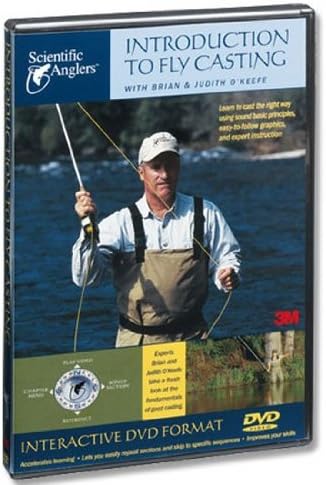 Anglers científicos Introdução ao Fly Casting DVD Training Video Fly Fishing Guide