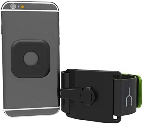 Navitech Black Mobile Phone Impermend Running Sury Cintury - Compatível com o smartphone Galaxy A03 do Galaxy