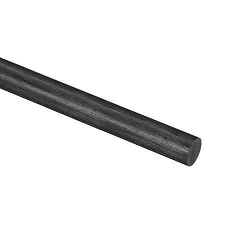 Haste de fibra de carbono de meccanidade, 10 mm x 450mm para o braço de quadro de asa da asa DIY do plano RC DIY
