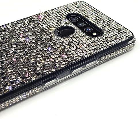 Caixa de TPU de bling bling aokebr para LG Stylo 6 Sparkle Crystal Diamond Cover Compra Feminino