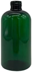 Fazendas naturais 8 oz Green Boston BPA Garrafas grátis - 6 pacote de contêineres vazios recarregáveis