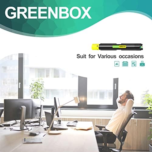 GreenBox Remanufacured C7030 Toner Cartuchos de alto rendimento Substituição para Xerox Versalink 106R03742