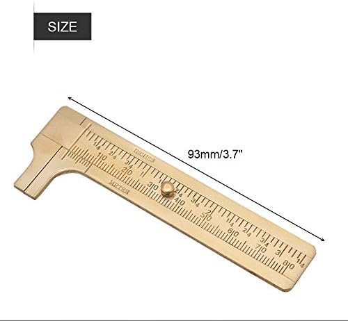 Pinça de pinça vernier de bitola deslizante, ferramenta de medição de pinça de bolso de pinça de