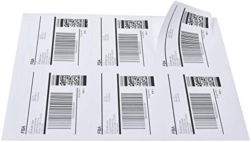 9527 Produto 6 UP 3-1/3 x 4 Etiquetas de adesivos Endereço de entrega Endereço de endereço para impressora