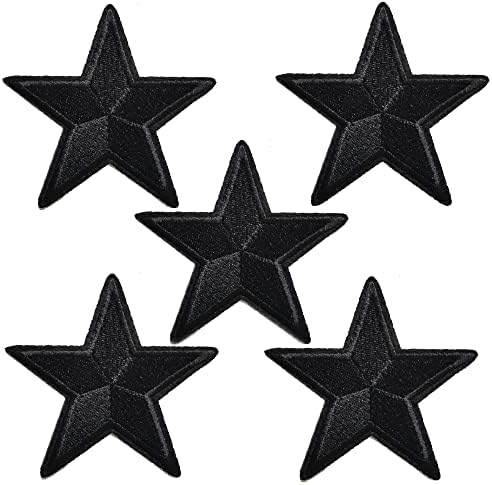 Axen estrela manchas, ferro bordado em/costurar em manchas de estrelas, apliques de bricolage para jaquetas jeans,
