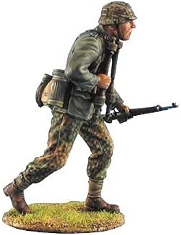 Goodmoel 1/35 Segunda Guerra Mundial Soldado Alemão Resina de Combate Figura / Soldado Desmonte e não pintado