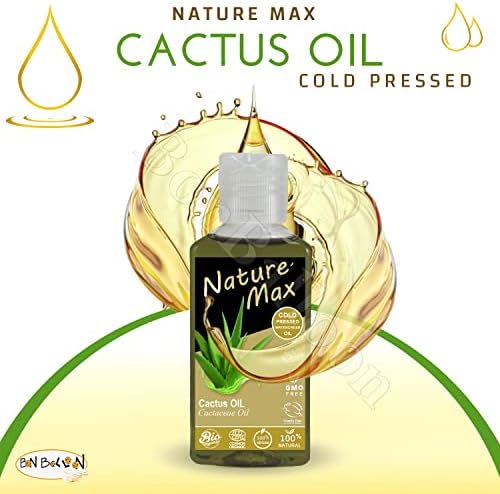 Nature Max Cactus Oil Oils Essential Organic Natural não diluído puro para cabelos e cuidados com a pele massagem
