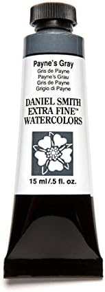 Daniel Smith 284600065 Tubo de tinta aquarela extra fino de 15ml, cinza Payne