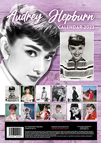 Audrey Hepburn Calendário 2023