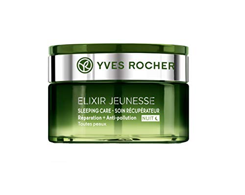 Yves Rocher Sleeping Care Repair + Anti-Polution Night Cremes todos os tipos de pele, 50 ml./1,6