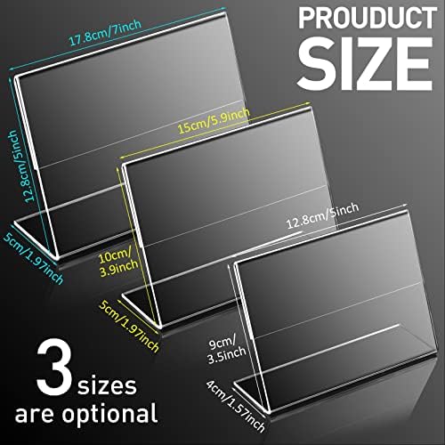 48 pacote de quadros de imagem acrílica 6 x 4 polegadas 5 x 3,5 polegadas 7 x 5 polegadas acrílico porta