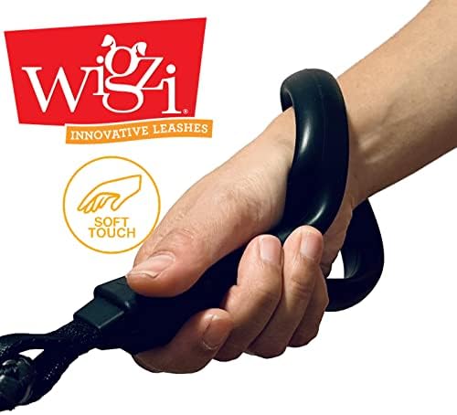 Wigzi Flex Walk 360 Manuja flexível de silício de almofada macia. Coloa de corda espessa reflexiva e pesada com