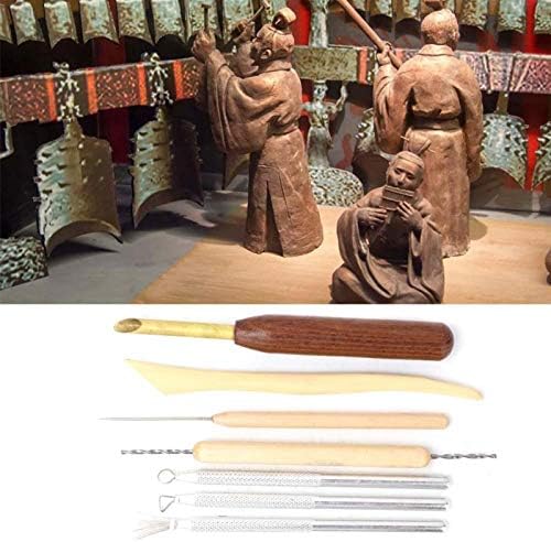 Ferramentas de cerâmica de Junlucki, ferramentas de cerâmica Kit de argila Ferramentas de escultura,