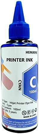 Ferramentas de refil de tinta e tinta Hemaink 5x100ml Compatíveis para Canon PGI-280 CLI-281 PGI-280XXL