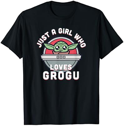 Star Wars: The Mandalorian Just A Girl Who Loves Grogu-T-Shirt