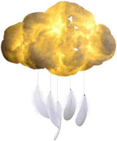 3D Big Cloud Lightning, luzes LED para quarto, LED de nuvens brancas lideradas DIY LUZ NOITE, decoração de quarto