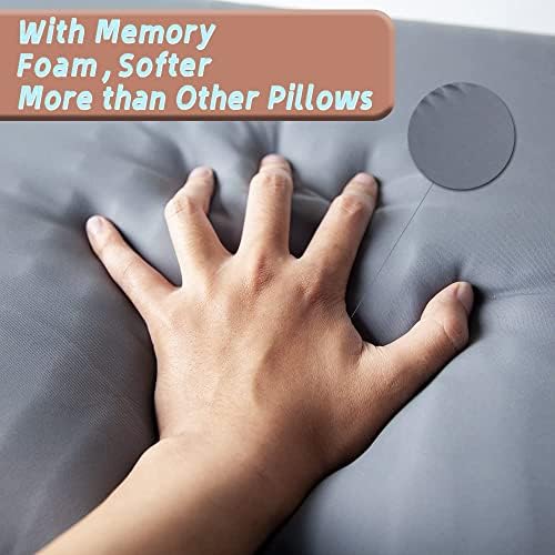 Almofadas de cama de espuma de memória de Faylisvow para dormir, travesseiro de cama macia, travesseiros