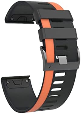 Makee Sport Silicone Watch Band Pulp para Garmin Fenix ​​7x 7 6x 6 Pro 5x 5 Plus 3 3HR 935 945 Easy Fit