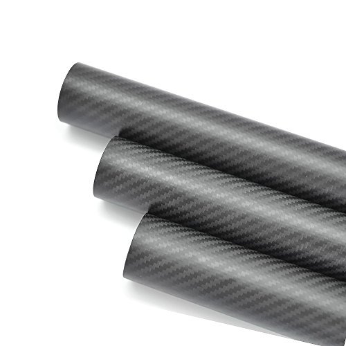 US Whabest 1pcs Tubo de fibra de carbono 3k fosco 30mm od x 27mm ID x 1000 mm de comprimento/tubulação/tubo/eixo