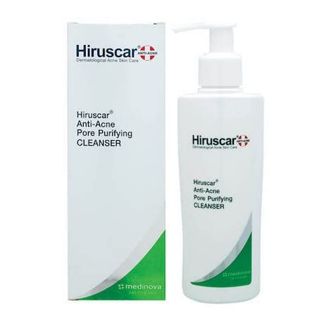 Hiruscar Anti -Acne Pore Purification Cleanser 100ml - Criado para melhorar a condição leve a moderada da acne,