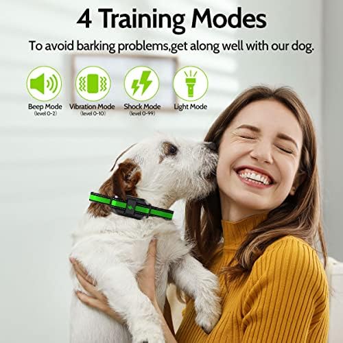 Dogstop Treinamento de cães colarinho de cachorro elétrico Cola de choque com 4 modos de treinamento e