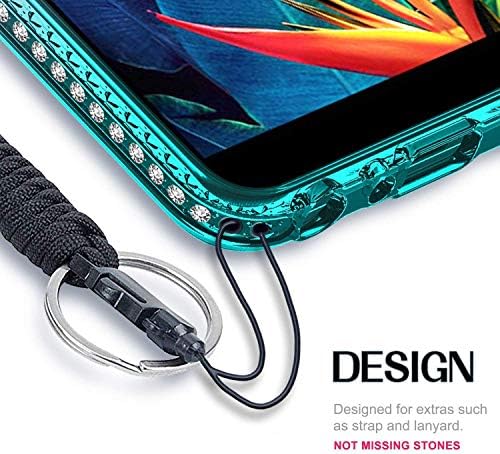 Caso E -Began para LG Phoenix 5, K31 Rebeld com protetor de tela de vidro temperado, capa de telefone fofa de