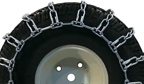 A ROP SHOP | Par de 2 cadeias de pneus de link 21x7x10 para simplificar e kubota grama grama, trator