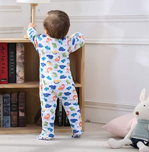 Marquebaby meninos de foupol -foulie geral - Frente algodão Romances de bebê Playwear