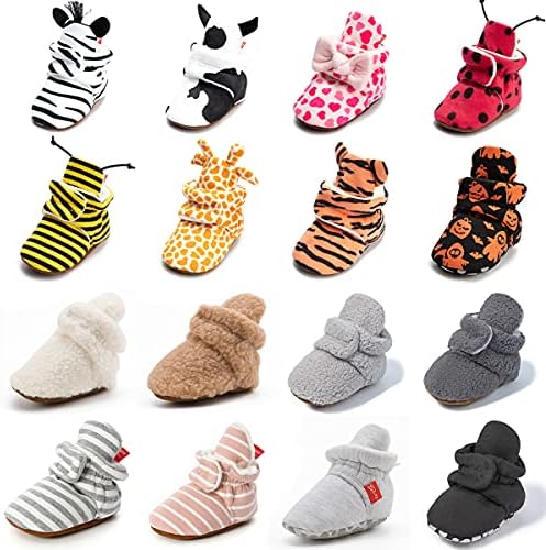 Botas de algodão para bebês recém-nascidos OHSOFY FICAM SLIPER WILL Warm macio sapatos macios