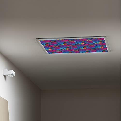Tampas de luz fluorescentes para painéis de difusor de luz de teto com tampas de luz fluorescentes de