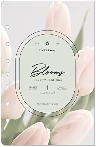 Franklincovey - Blooms uma página por dia Planejador de anelado