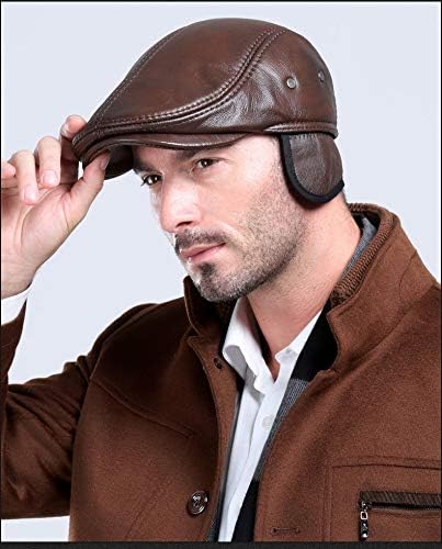 Angxiong Men's Outdoor Leather Chap