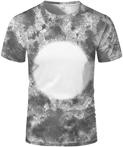 Camisetas masculinas de rtrde, tamanho grande em branco Camiseta transferência de calor sublimação de sublimação