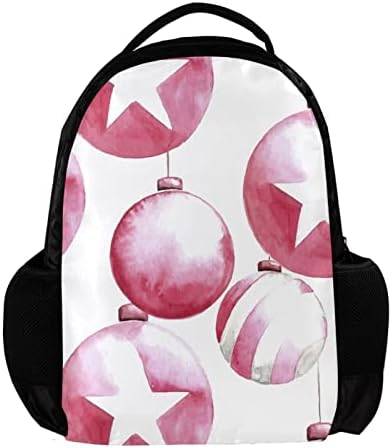 Mochila de viagem VBFOFBV, mochila laptop para homens, mochila de moda, bola decorativa rosa