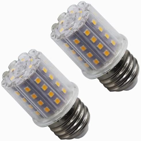 Lâmpada LED de LED atualizada 100V-265V 5W Super Bright 6000K E26/27 Luz de milho adequada para freezers